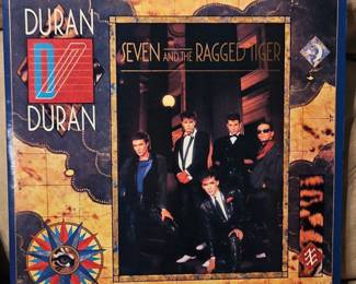 Duran Duran Seven and the Ragged Tiger Vinyl Record