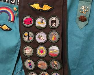 Girl Scout Vest with Patches and Insignia fourth image