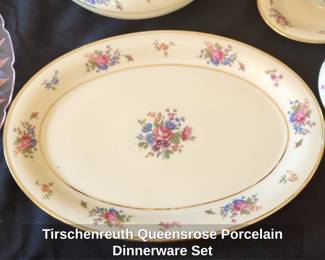 Tirschenreuth Queensrose Porcelain Dinnerware Set second image