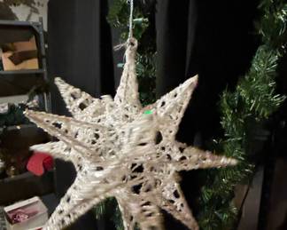 Set of Glittering Star Ornaments third image