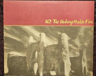 U The Unforgettable Fire Vinyl Record