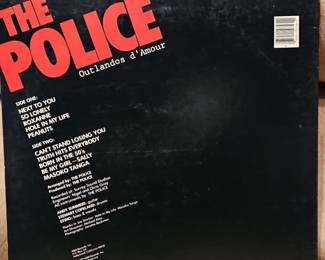 The Police  Outlandos dAmour Vinyl LP second image