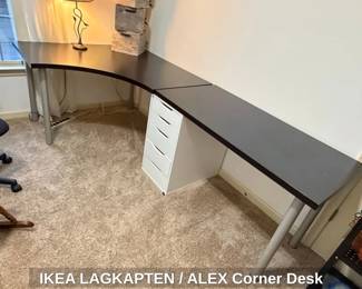 IKEA LAGKAPTEN or ALEX Corner Desk
