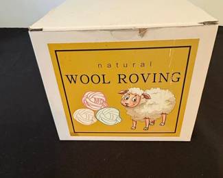 Natural Wool Roving
