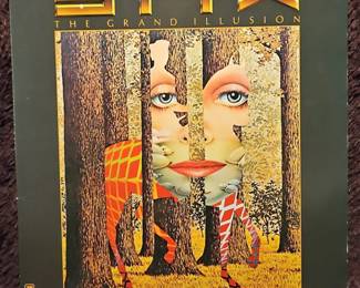 Styx The Grand Illusion Vinyl Record