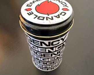 Emergency Candle Tin Set
