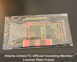 Atlanta United FC Official Founding Member License Plate Frame