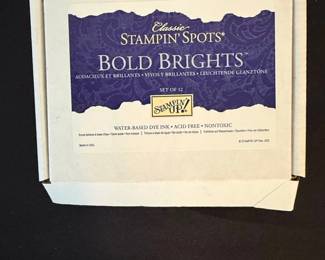 Stampin Up Classic Stampin Spots Bold Brights Set of