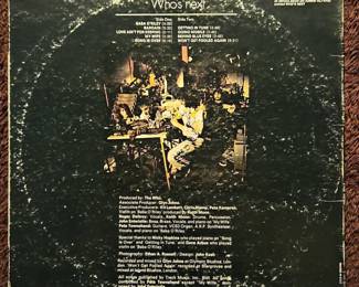 The Who  Whos Next Vinyl LP second image