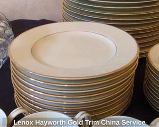 Lenox Hayworth Gold Trim China Service third image