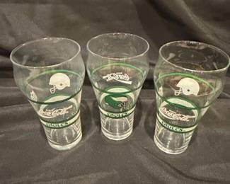 CocaCola Philadelphia Eagles Football Glasses Set
