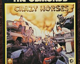 The Osmonds  Crazy Horses Vinyl Record  MGM Records SE