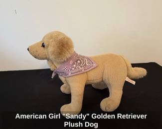 American Girl Sandy Golden Retriever Plush Dog second image