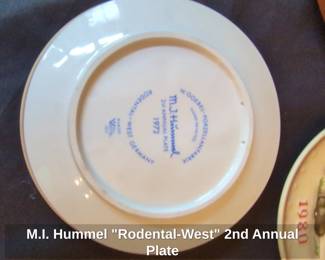 M.I. Hummel RodentalWest second Annual Plate second image