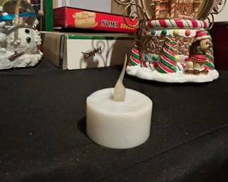 Plow  Hearth Battery Operated Tealight Candles  pcs per set second image