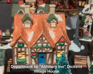 Department Ashbury Inn Dickens Village House