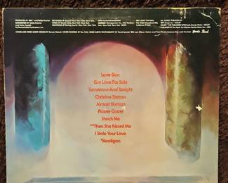 KISS Love Gun Vinyl Record with Original Inserts second image