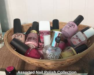 Assorted Nail Polish Collection