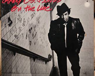 Gary U.S. Bonds On the Line Vinyl Record