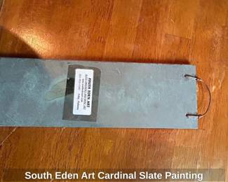 South Eden Art Cardinal Slate Painting fourth image