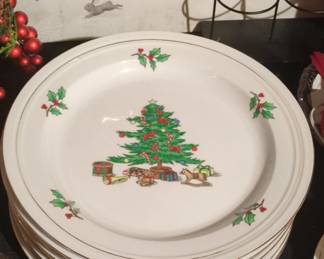Holiday Hostess China Christmas Tree Service for second image