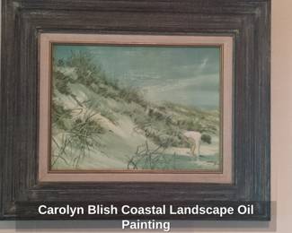 Carolyn Blish Coastal Landscape Oil Painting