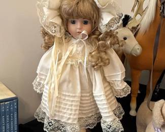 Victorian Style Porcelain Doll