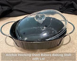 Anchor Hocking Oven Basics Baking Dish with Lid