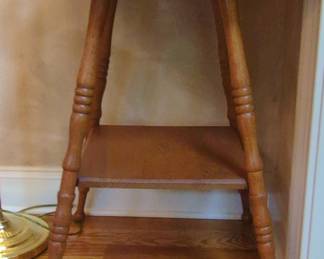 Victorian Spool Turned Accent Table