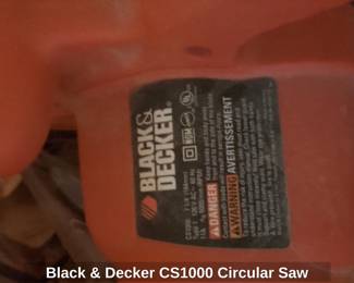 Black  Decker CS Circular Saw second image
