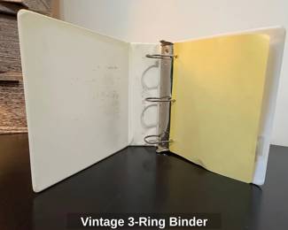 Vintage Ring Binder second image