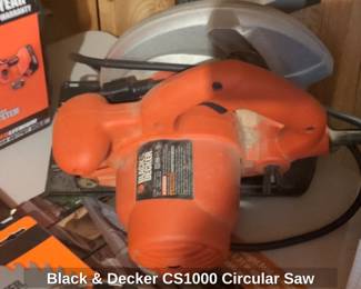 Black  Decker CS Circular Saw