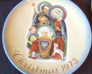 Sister Berta Hummel The Nativity Christmas Plate