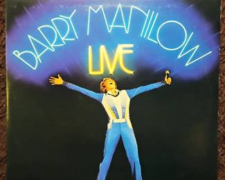 Barry Manilow Live Double LP Vinyl Record