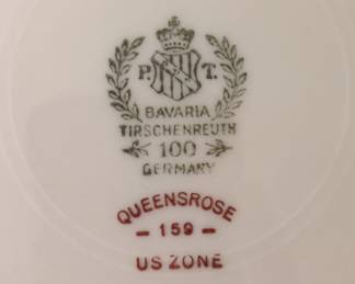 Tirschenreuth Queensrose Porcelain Dinnerware Set sixth image