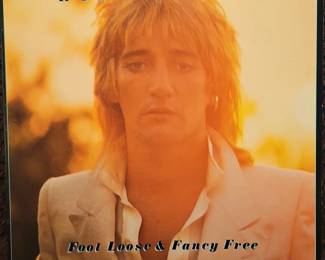 Rod Stewart Foot Loose  Fancy Free Vinyl Record