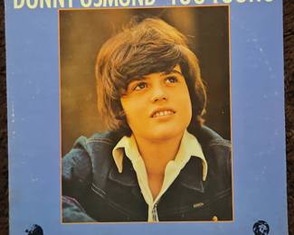 Donny Osmond  Too Young Vinyl Record