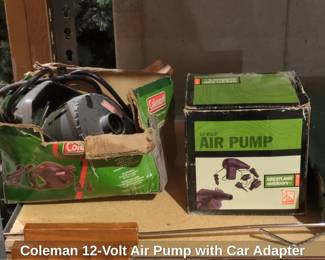 Coleman Volt Air Pump with Car Adapter