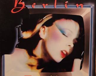 Berlin Pleasure Victim Vinyl Record  Geffen Records Pressing