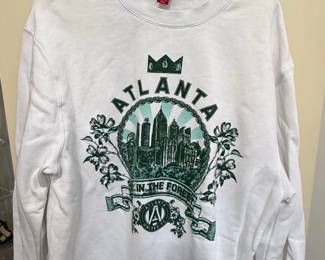 Mitchell  Ness Atlanta United FC In The Forest Graphic Sweatshirt