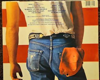 Bruce Springsteen Born in the U.S.A. Vinyl Record B second image