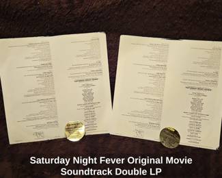 Saturday Night Fever Original Movie Soundtrack Double LP fourth image