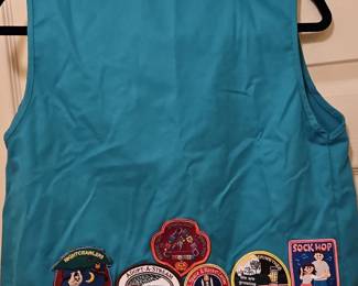Girl Scout Vest with Patches and Insignia second image
