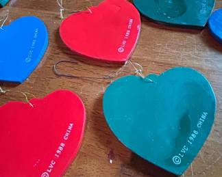 The Twelve Days of Christmas Heart Ornaments by LVC fourth image