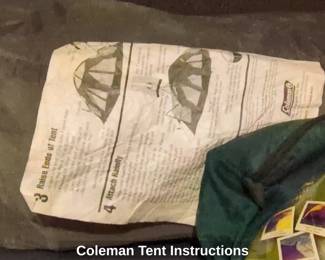 Coleman Tent Instructions