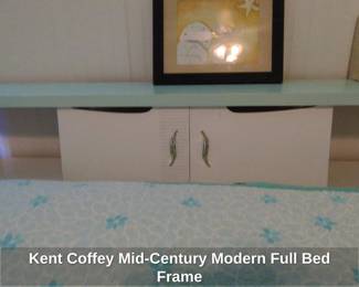 Kent Coffey MidCentury Modern Full Bed Frame