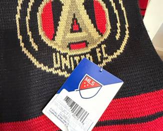 Atlanta United FC Atlanta City Skyline Knit Scarf fourth image