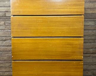 Vintage Late 1940s Moderne Chest of Drawers by Huntley 