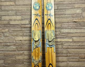More Vintage Mid Century Wood Water Skis