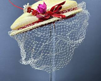 Vintage 1950s Ladies Hat